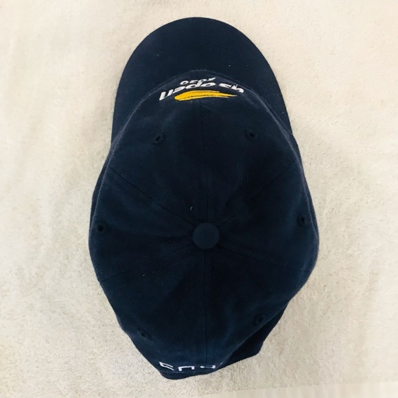 Quake City's "US Open 2020" Adjustable Navy Blue Tennis Tournament Ball Cap - Picture 9 of 15